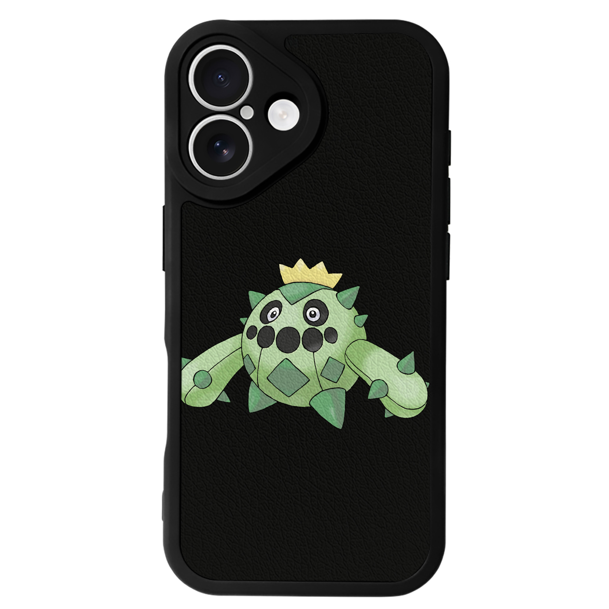 （画像用） ポケットモンスター Pokémon 【iPhone 16シリーズ対応】シリコンスマホケース（レザー調） 材質：シリコン